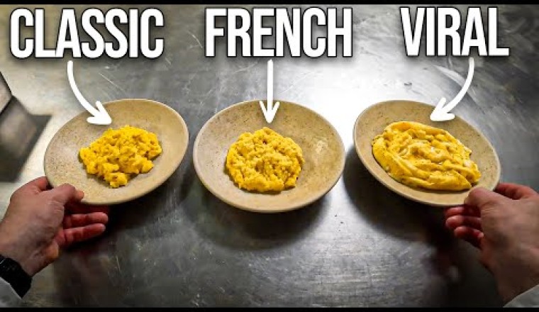 We Tried to Find the Perfect Scrambled Egg Technique (How to Make it at Home)