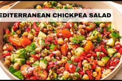 Mediterranean Chickpea Salad