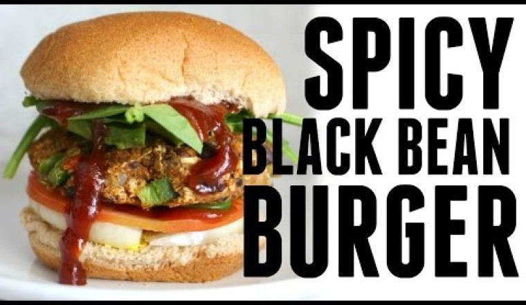 Spicy Black Bean Burger