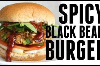 Spicy Black Bean Burger