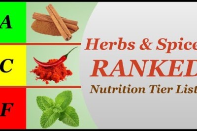 Nutrition Tier Lists: Herbs & Spices