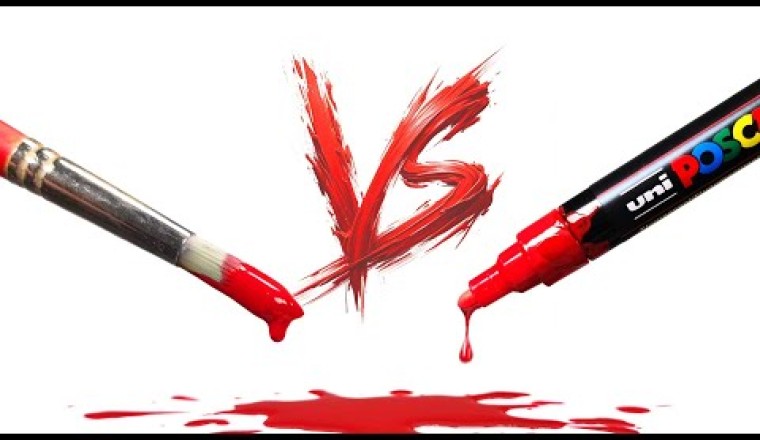 Paint vs. Paint Pens