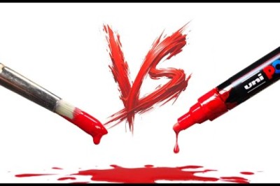 Paint vs. Paint Pens