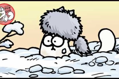 This Cat is Snowed Under!
