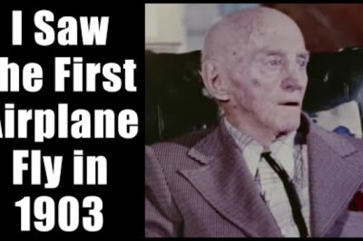 Witness to the First Airplane Flight Talks About Seeing It in 1903