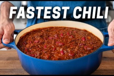 30 Minute Chili With Slow Cooked Flavor