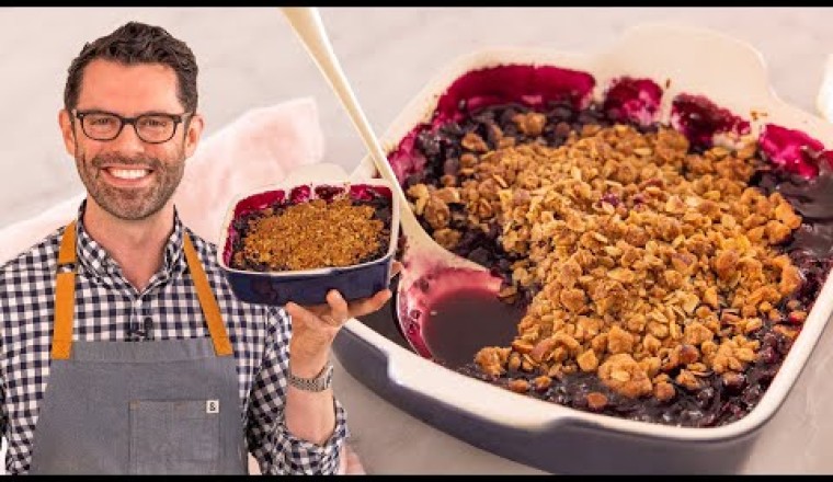 Easy Blueberry Crisp