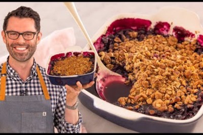 Easy Blueberry Crisp