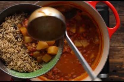 Puerto Rican Beans and Potatoes