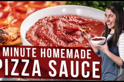2 Minute Homemade Pizza Sauce
