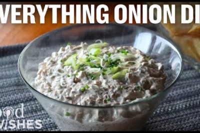 Everything Onion Dip