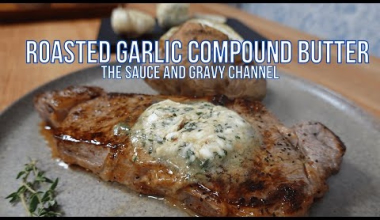 Roasted Garlic and Thyme Compound Butter