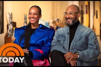 Alicia Keys, Swizz Beatz Talk Putting Private Art Collection on Display