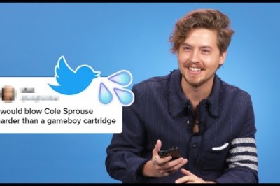 Cole Sprouse Reads Thirst Tweets