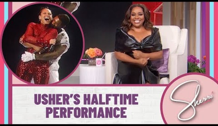 Usher’s Halftime Performance - Sherri Shepherd Show