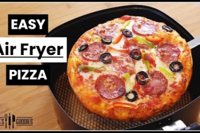 EASY Air Fryer Pizza