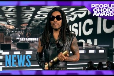 Lenny Kravitz Performs His Greatest Hits and Accepts the Music Icon Award