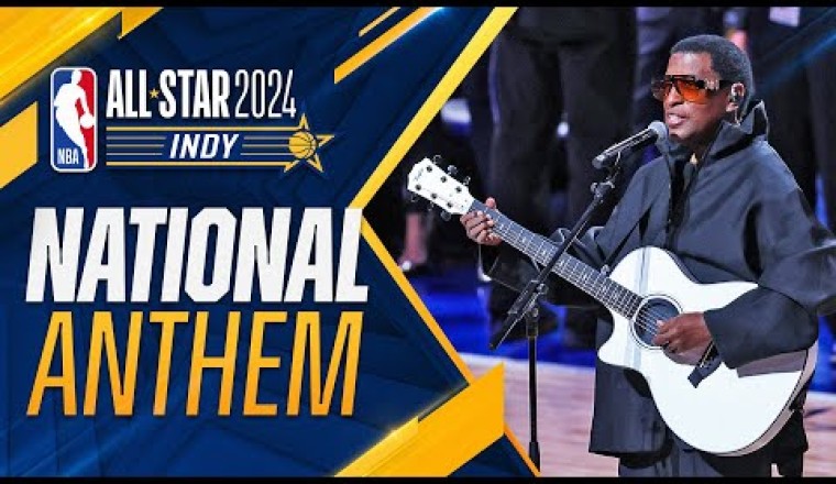 Babyface Performs The National Anthem