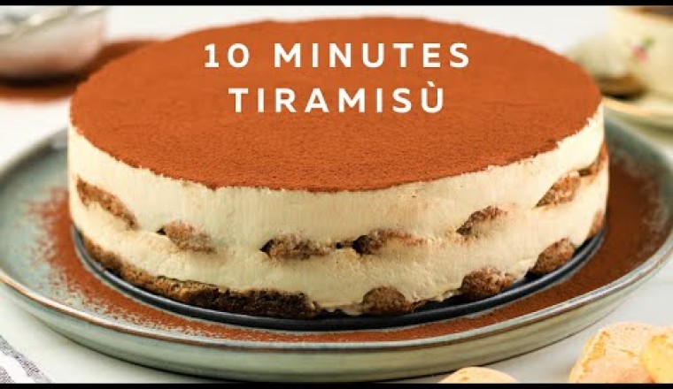 How To Make Tiramisu In 10 Minutes