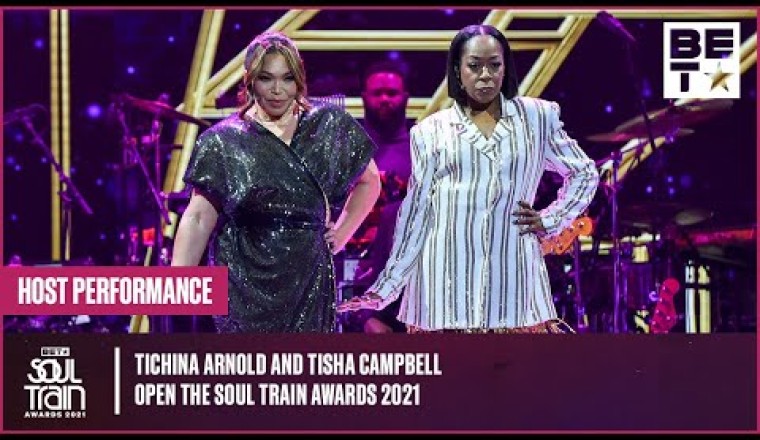 Tisha Campbell and Tichina Arnold Kicked Off The Soul Train Awards With A Musical Journey