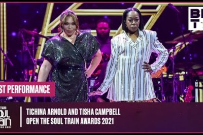 Tisha Campbell and Tichina Arnold Kicked Off The Soul Train Awards With A Musical Journey