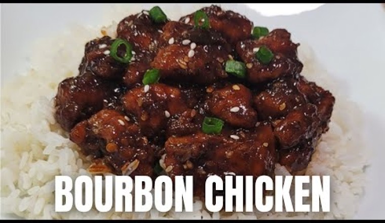 Easy Bourbon Chicken
