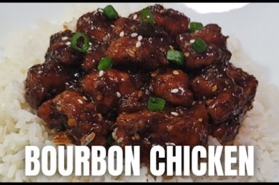 Easy Bourbon Chicken