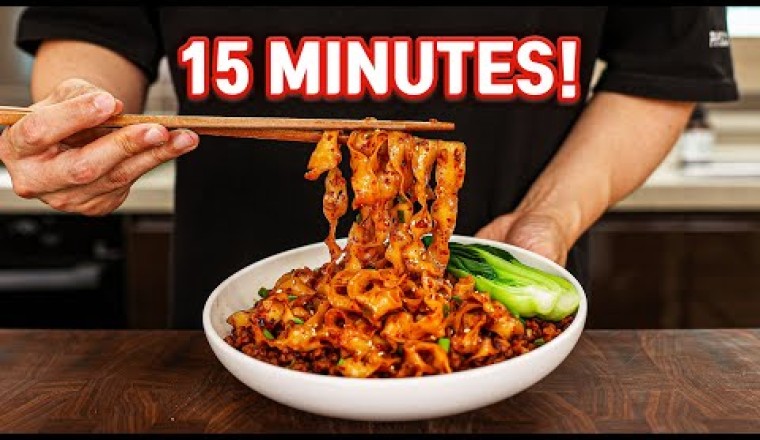 15 Minute Chili Garlic Noodles