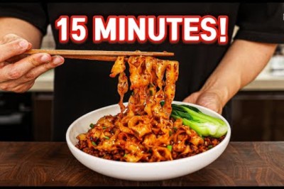 15 Minute Chili Garlic Noodles