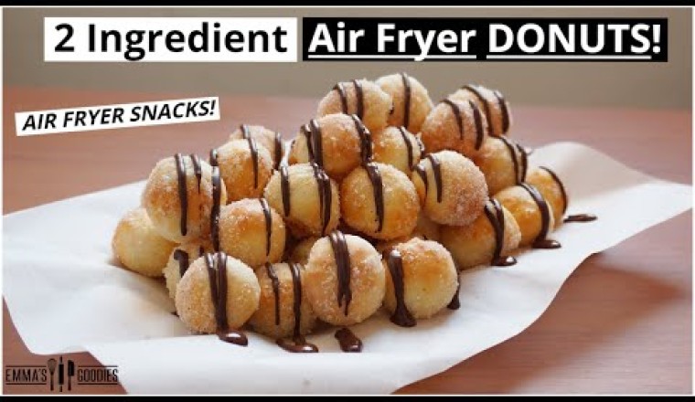 2 Ingredient Air Fryer Donuts