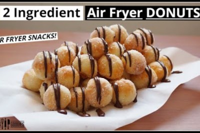 2 Ingredient Air Fryer Donuts