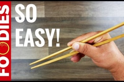 How To Use Chopsticks - In About A Minute 🍜