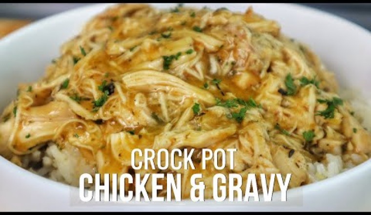 Slow Cooker Chicken and Gravy