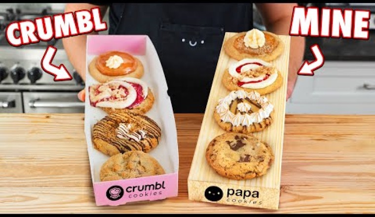 Making Crumbl Cookies At Home - But Better