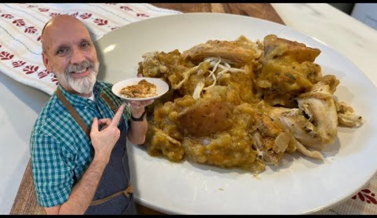Slow Cooker Chicken and Stuffing