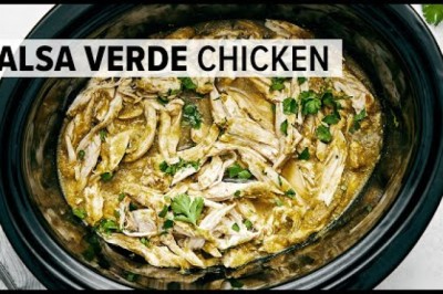 Slow Cooker Salsa Verde Chicken