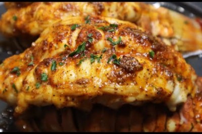 Super Easy Baked Lobster Tail