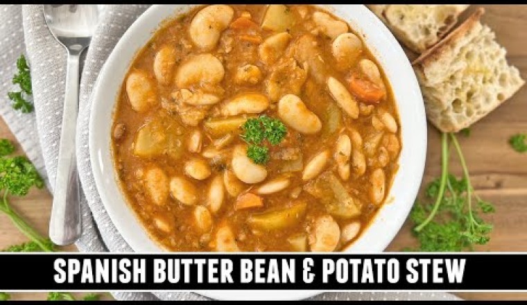 Spanish Butter Bean and Potato Stew