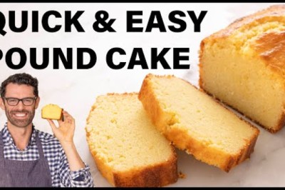 EASY Pound Cake