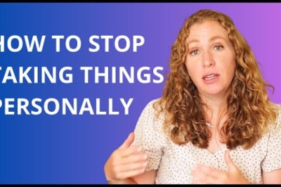 How to Stop Taking Things Personally