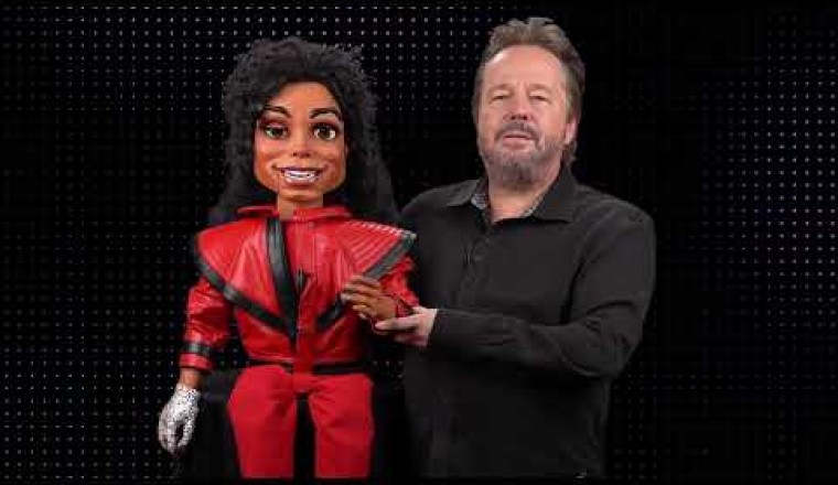 Michael Jackson Puppet Sings "Human Nature"