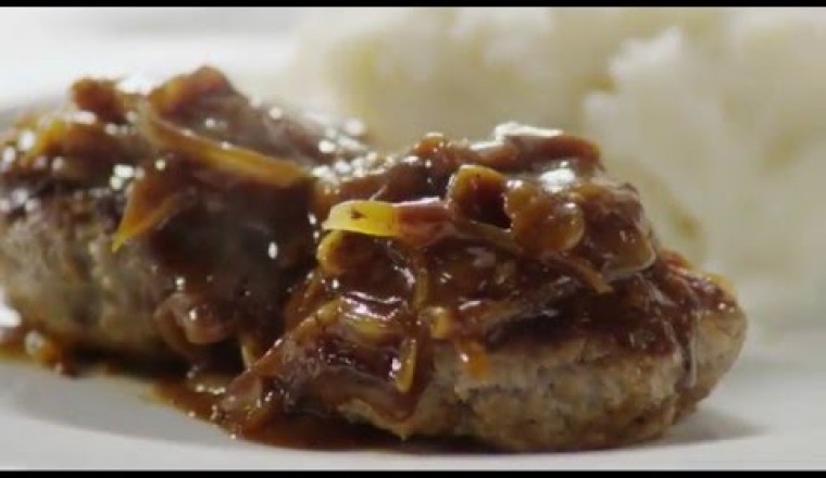 Hamburger Steaks with Onions and Gravy