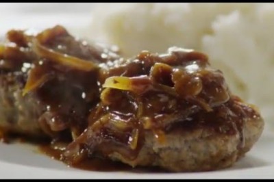 Hamburger Steaks with Onions and Gravy