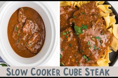 Slow Cooker Cube Steak