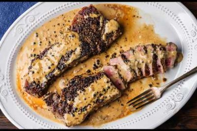 Steak au Poivre