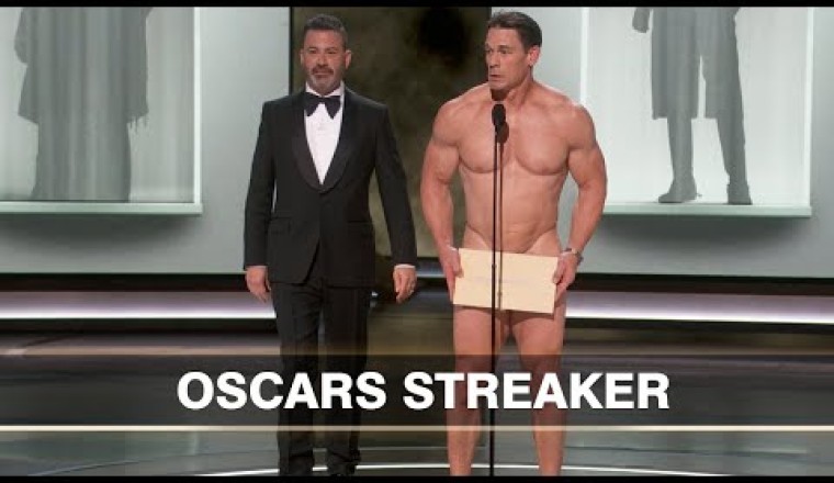 John Cena (Sort Of) Streaks at the Oscars