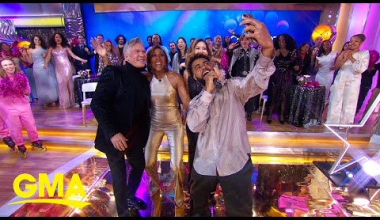 Paul Russell performs 'Lil Boo Thang' on 'GMA'