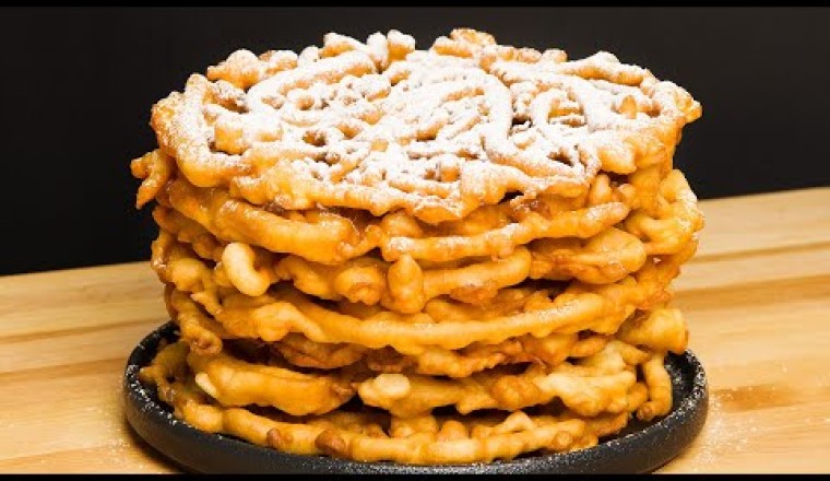 Homemade Funnel Cake