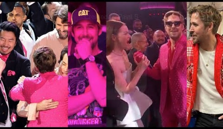 Ryan Gosling Talks Behind-The-Oscars Of 'I'm Just Ken' Performance