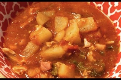 Instant Pot Manhattan Clam Chowder
